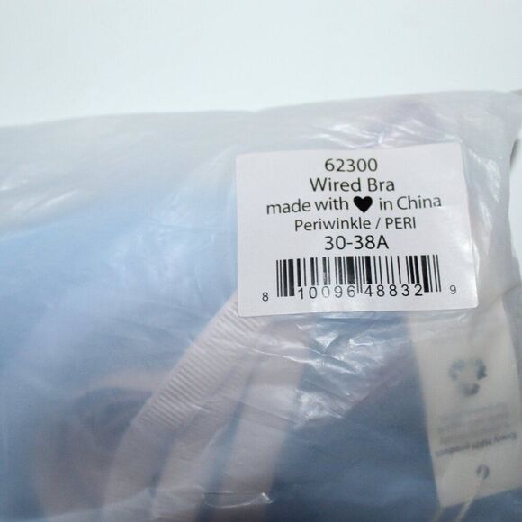 We are HAH Free People Wired Bra Periwinkle 30-38A - Picture 3 of 4